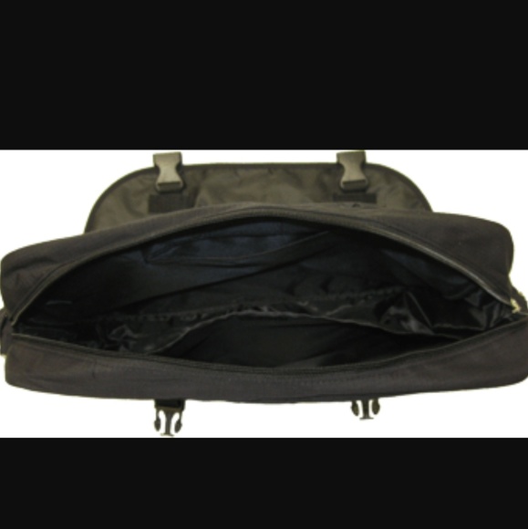 Sourpuss Man's Ruin Pinup Girl Martini Glass Tattoo Flash Laptop Messenger Bag - Picture 7 of 16